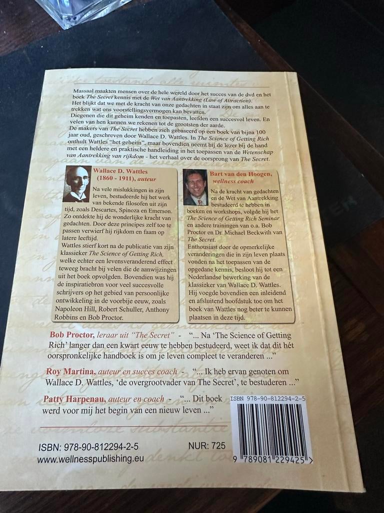 De Oorsprong van The Secret, Boeken, Ophalen of Verzenden, Gelezen