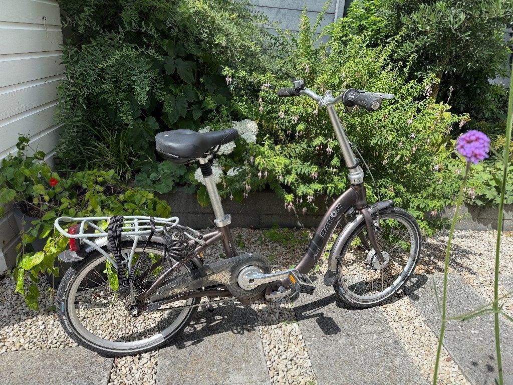 vouwfiets ten koop, Ophalen, Terugtraprem, Gebruikt, 16 tot 18 inch