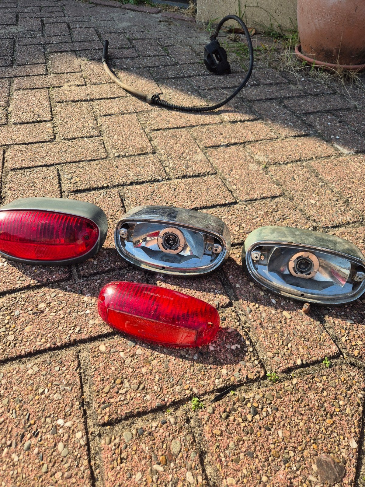 vespa et2 et4 achterlicht, Ophalen of Verzenden, Zo goed als nieuw, Koplamp, Vespa