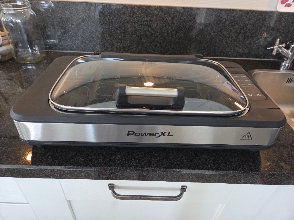 Power XL smokeless grill Elite, Ophalen, Zo goed als nieuw, Tafelgrill