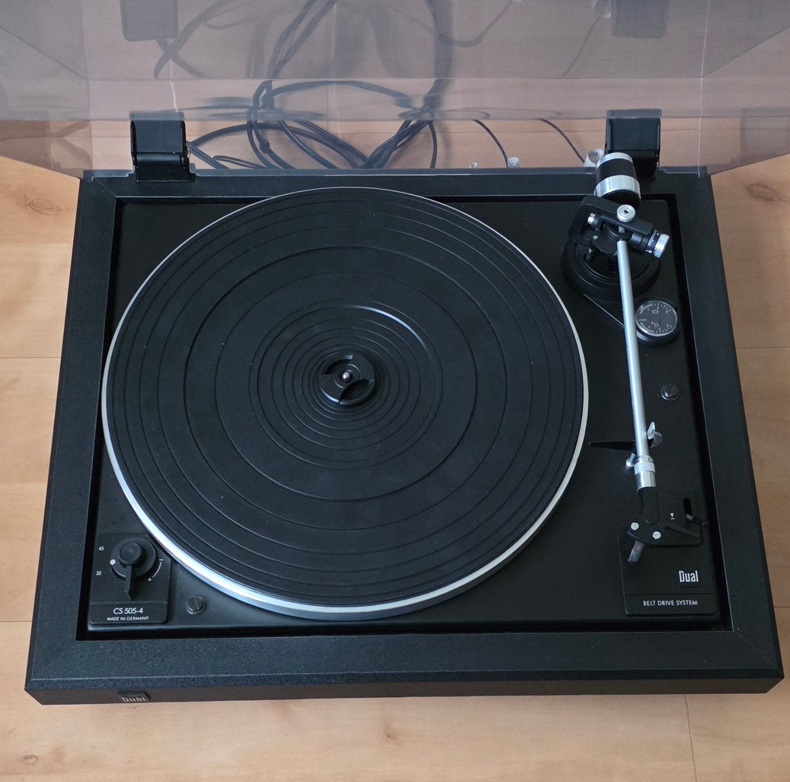 Dual CS 505-4 Platenspeler, Audio, Tv en Foto, Ophalen, Gebruikt, Platenspeler, Dual