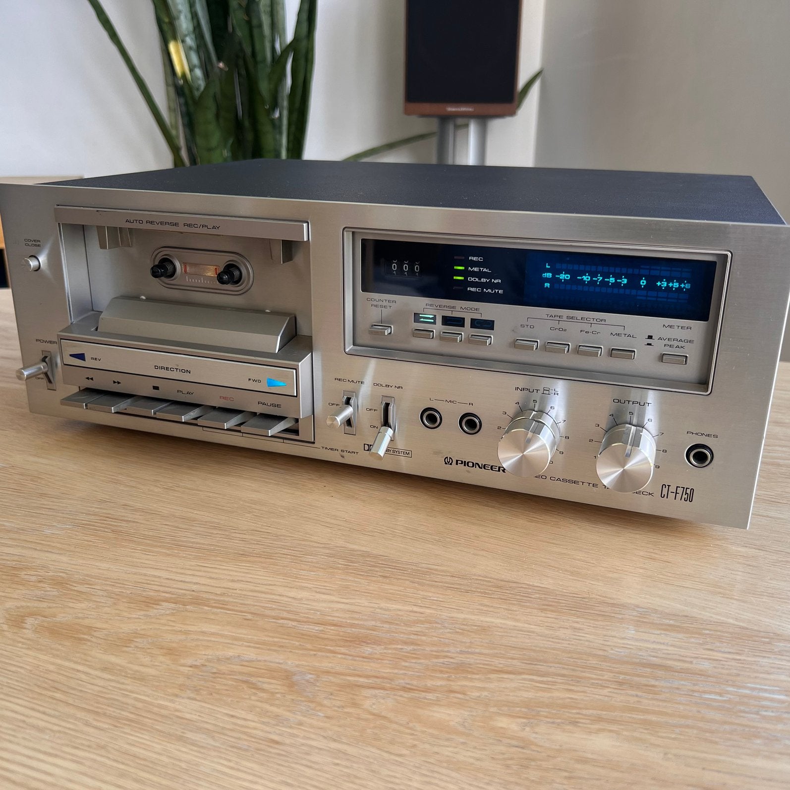 Pioneer CT-F 750, Ophalen, Dubbel, Overige merken, Auto-reverse