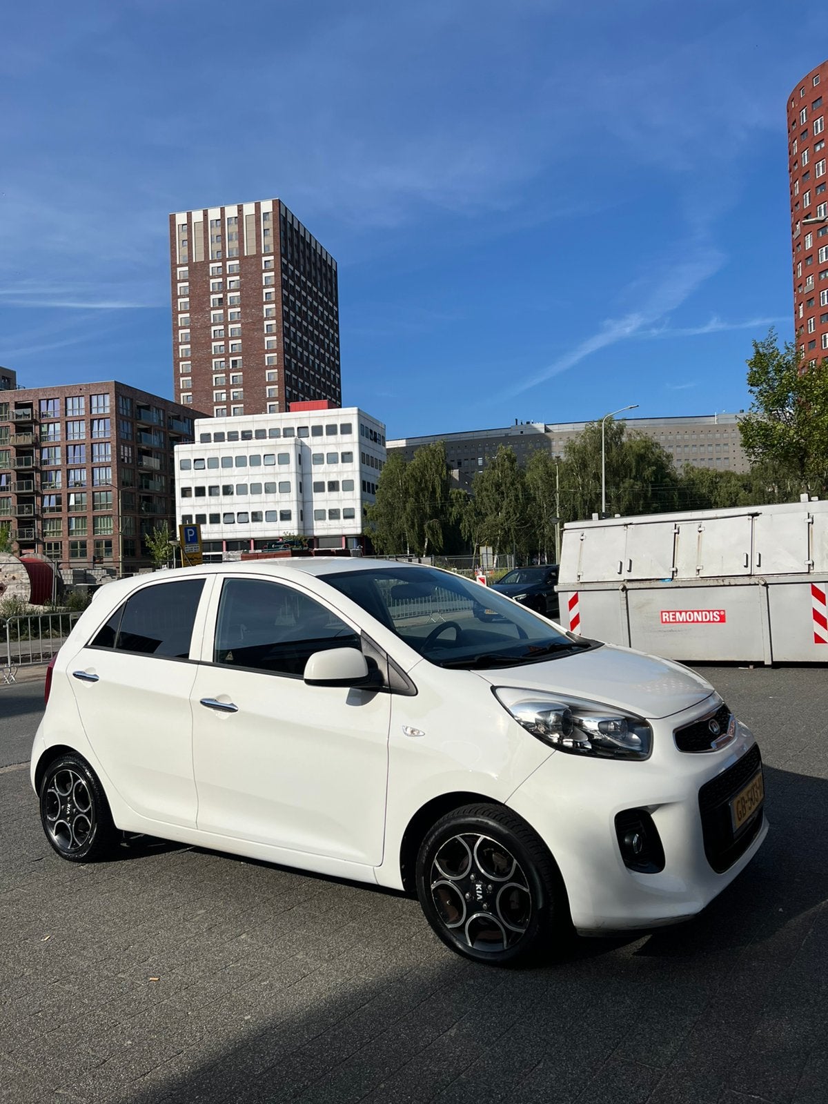 Kia Picanto 1.0 Cvvt 5-DRS 2015 Wit Led Bluetooth, Auto's, Kia, Bedrijf, Picanto, Benzine, A, Hatchback, Handgeschakeld, Origineel Nederlands