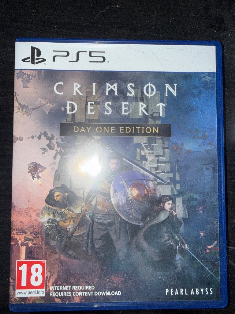 Crimson desert ps5 - day one edition, Ophalen of Verzenden, Zo goed als nieuw