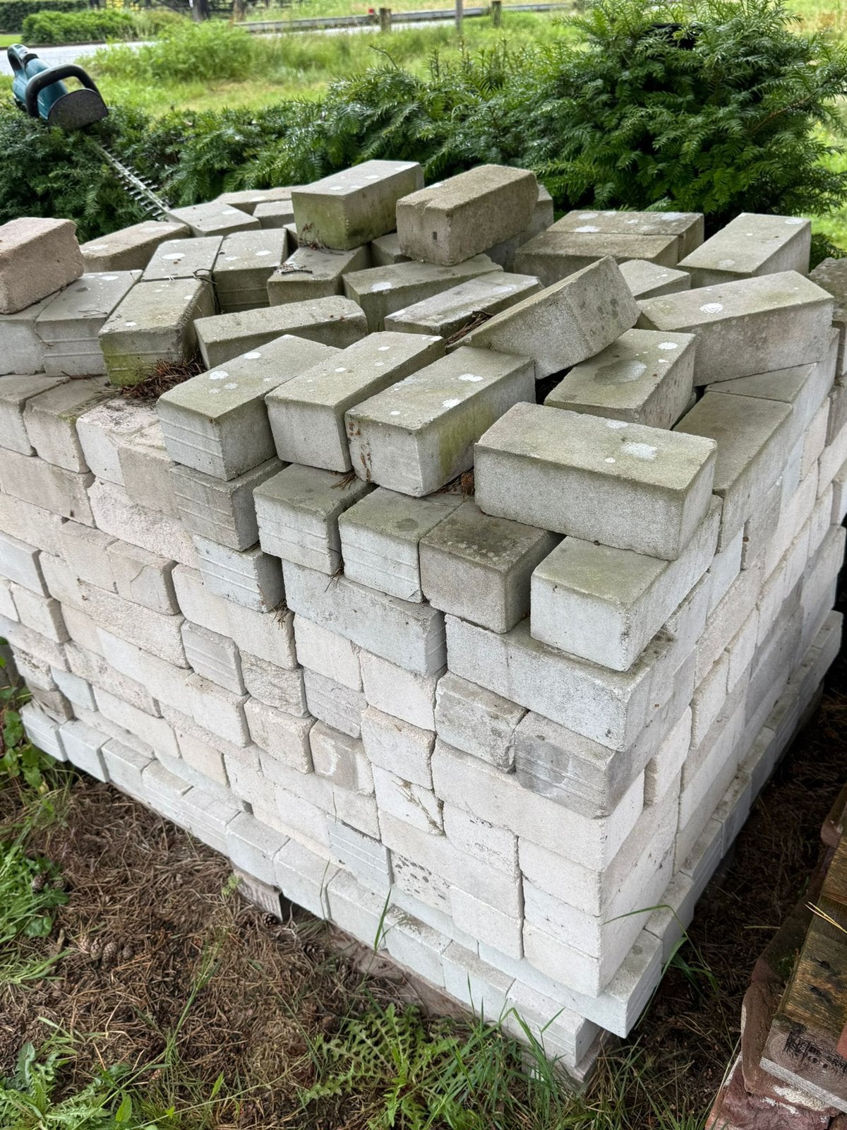 Partij kalkzandstenen 20x10x8cm, Doe-het-zelf en Verbouw, Metselstenen, Ophalen, Bakstenen