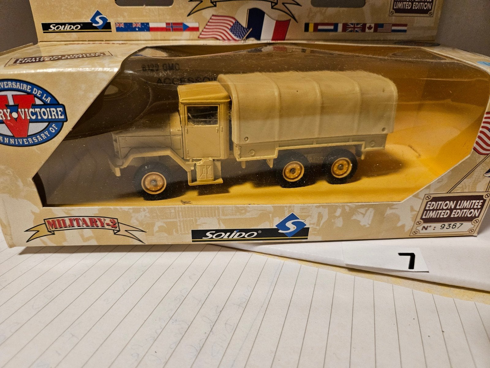 solido militaire voertuigen WWII  Kaiser jeep desert, Ophalen of Verzenden, Zo goed als nieuw, Bus of Vrachtwagen, Overige merken