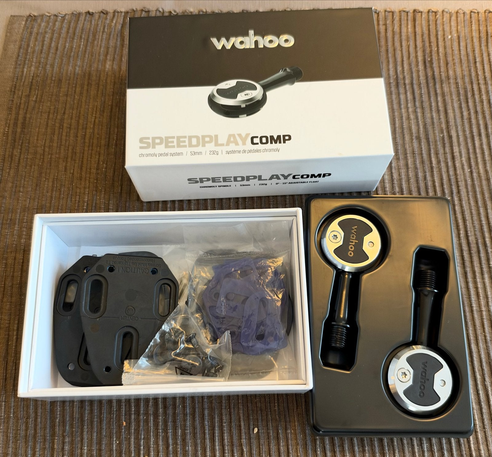 Wahoo Speedplay Comp Chromoly Pedalen Systeem, Racefiets, Ophalen, Crankstel of Pedalen, Nieuw