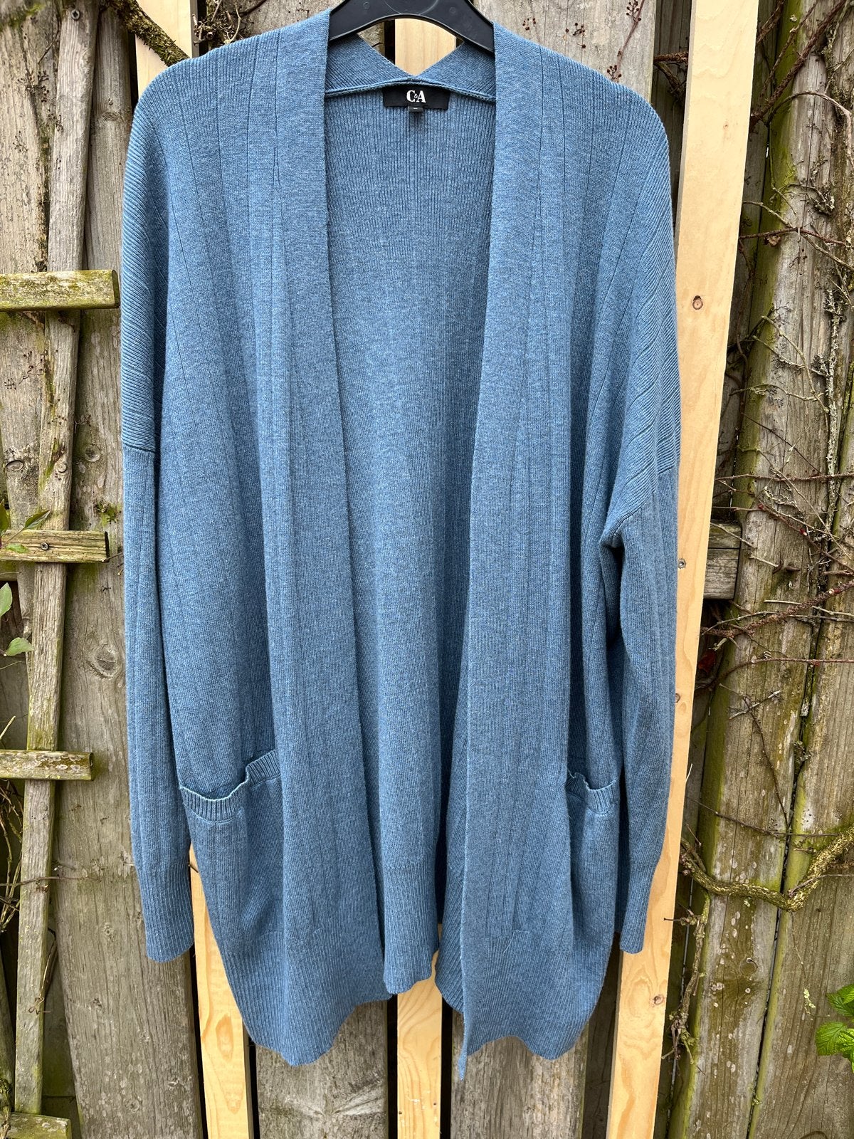 C&A Vest Maat M - Blauw, Ophalen of Verzenden, Zo goed als nieuw, Maat 38/40 (M), Blauw