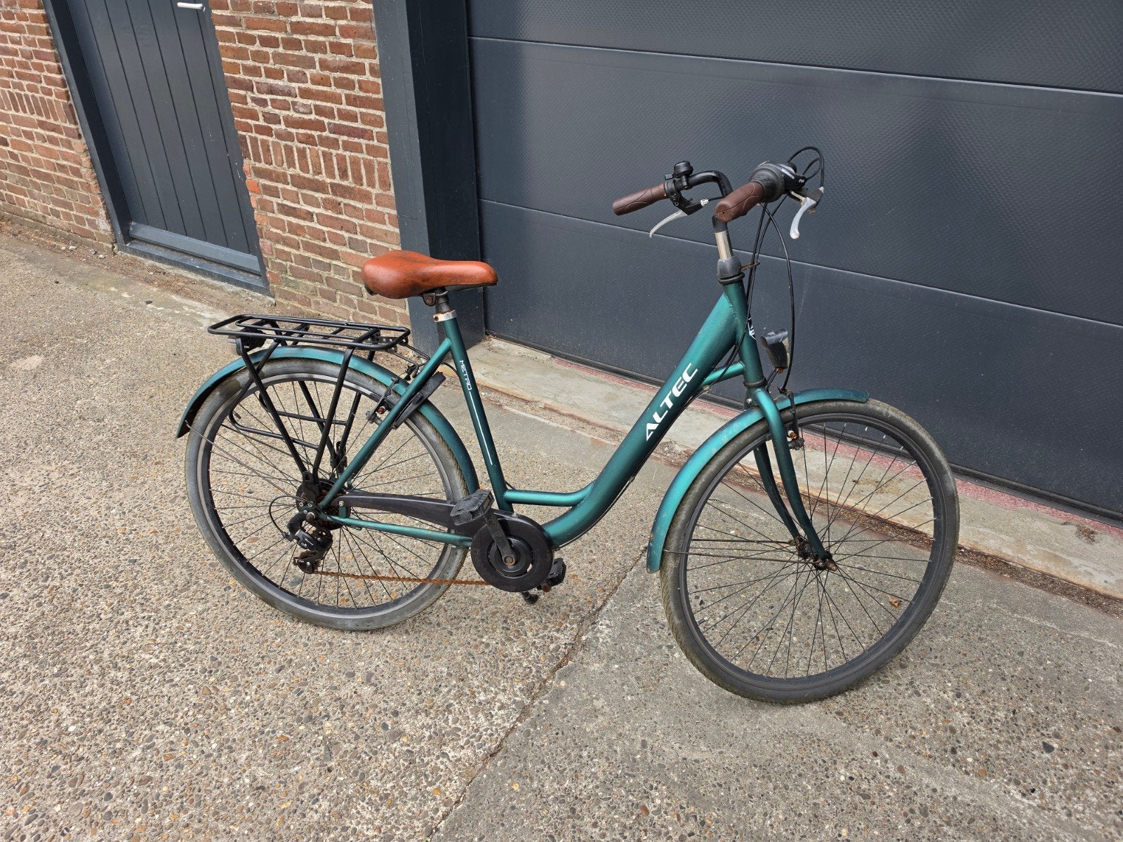 Dames fiets 28 inch, Fietsen en Brommers, Minder dan 47 cm, Ophalen, Gebruikt