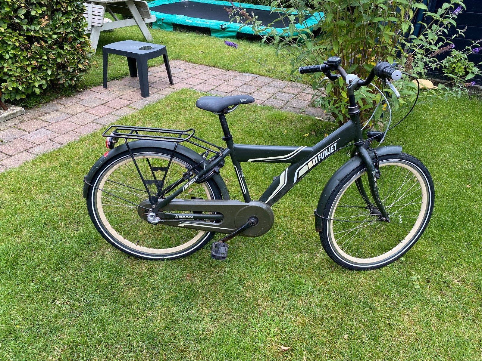 Popal Funjet 24 inch kinderfiets, Ophalen, Gebruikt, Terugtraprem, 24 inch