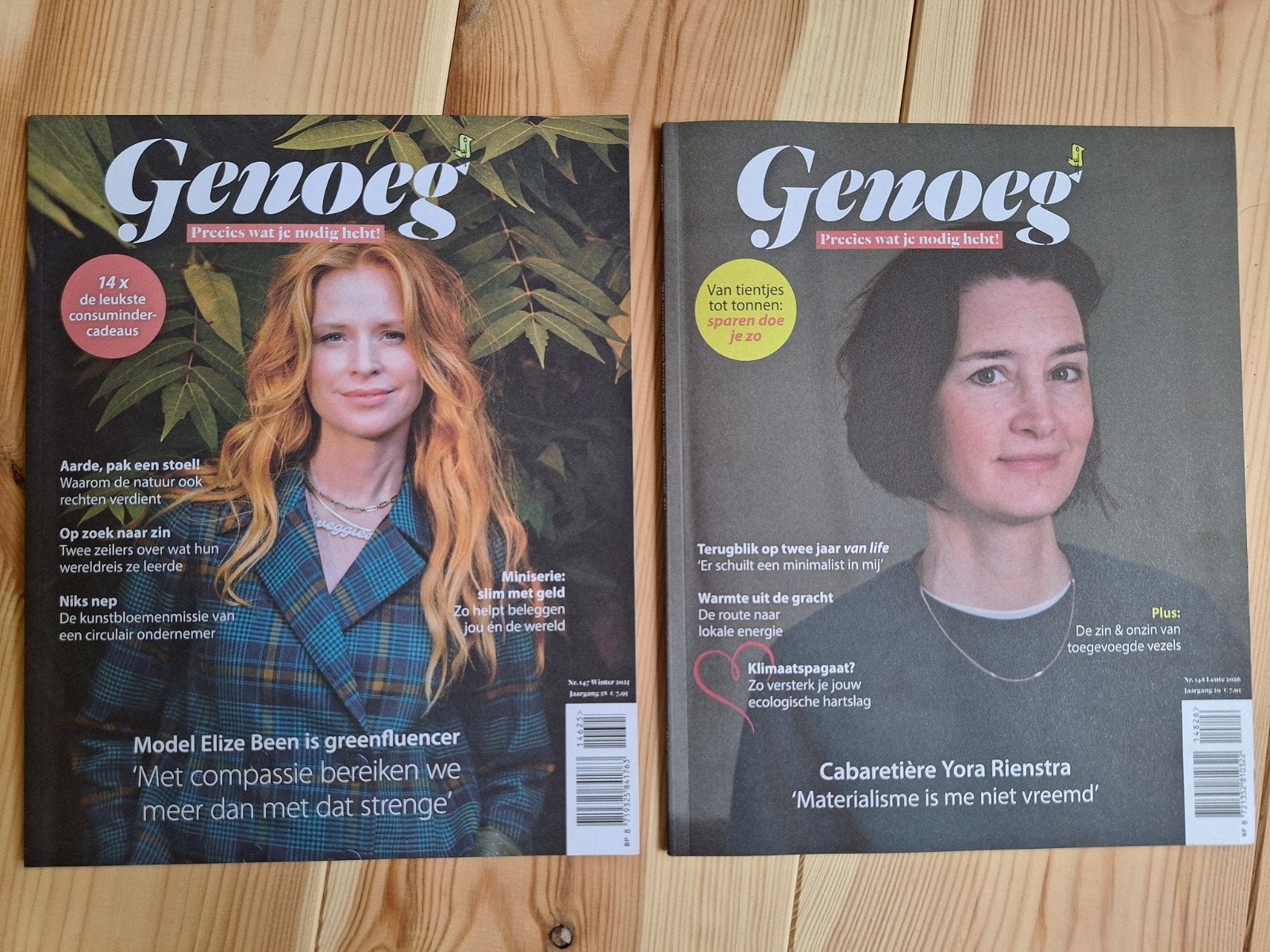 2x Genoeg Magazine, Boeken, Tijdschriften en Kranten, Ophalen of Verzenden, Zo goed als nieuw