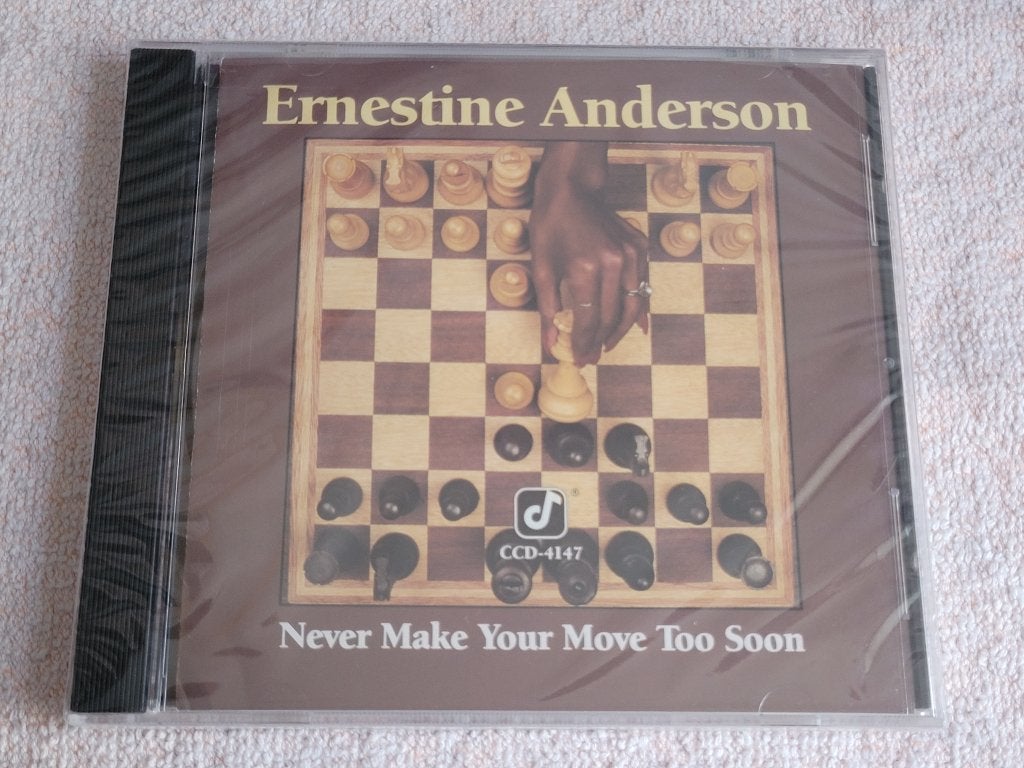 ERNESTINE ANDERSON - Never Make Your Move ..CD (JAZZ) SEALED, Ophalen of Verzenden, Nieuw in verpakking, Jazz, Album
