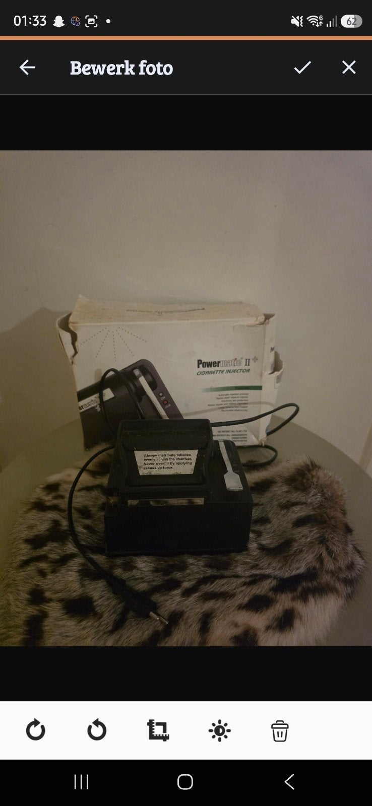 Powermatic 2+ Sigaretten Injector, Verzamelen, Ophalen of Verzenden, Gebruikt, Overige typen
