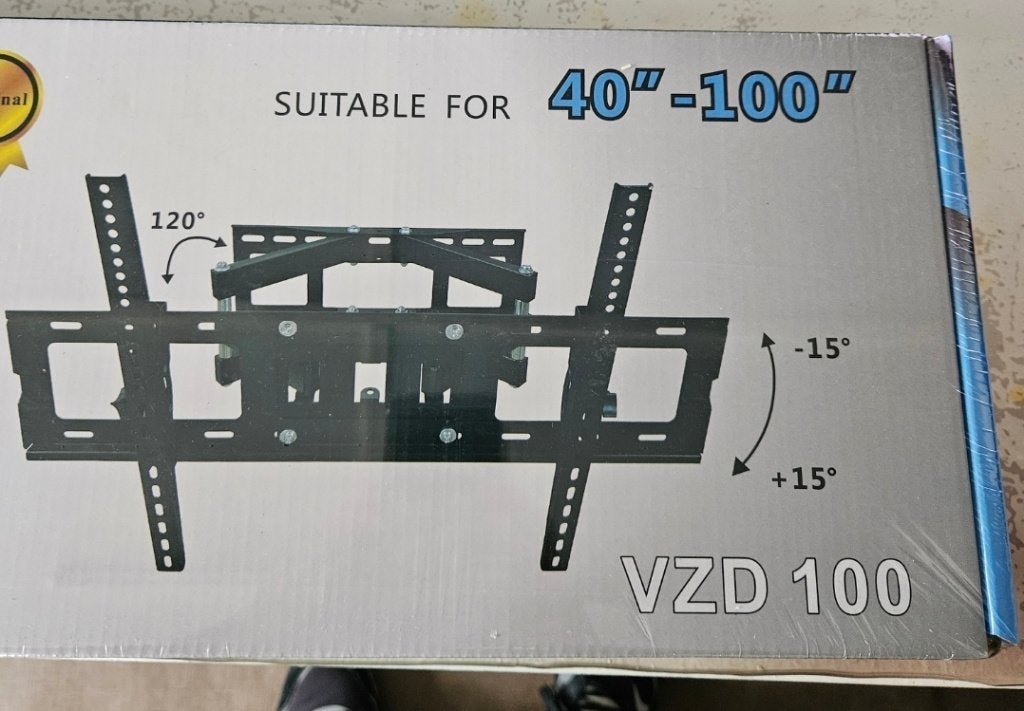 TV Beugel 40"-100 draaibaar/kantelbaa, Ophalen of Verzenden, Vizyon, Info@vizyon, Hyunn9