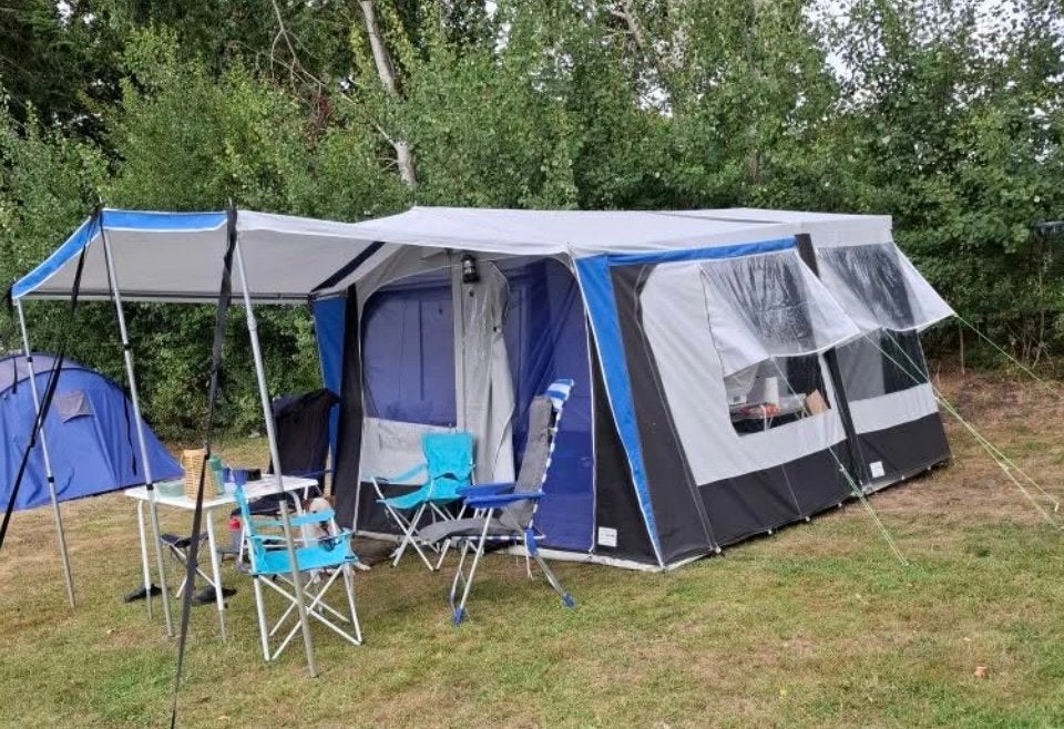 Keizer Weekender Tenttrailer 2020 - Compact en Compleet, Ophalen, Tot en met 2, Lichtgrijs, Keizer