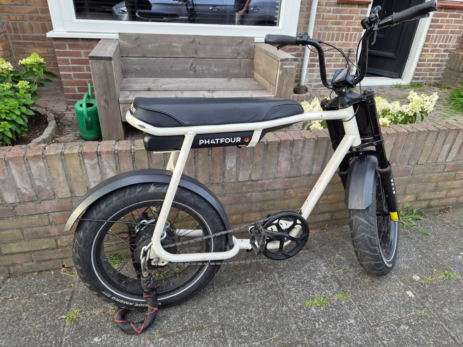 Phatfour FLXS Stoere fatbike met gebruikssporen en GPS, Gebruikt, 59 cm of meer, Ophalen, Overige merken
