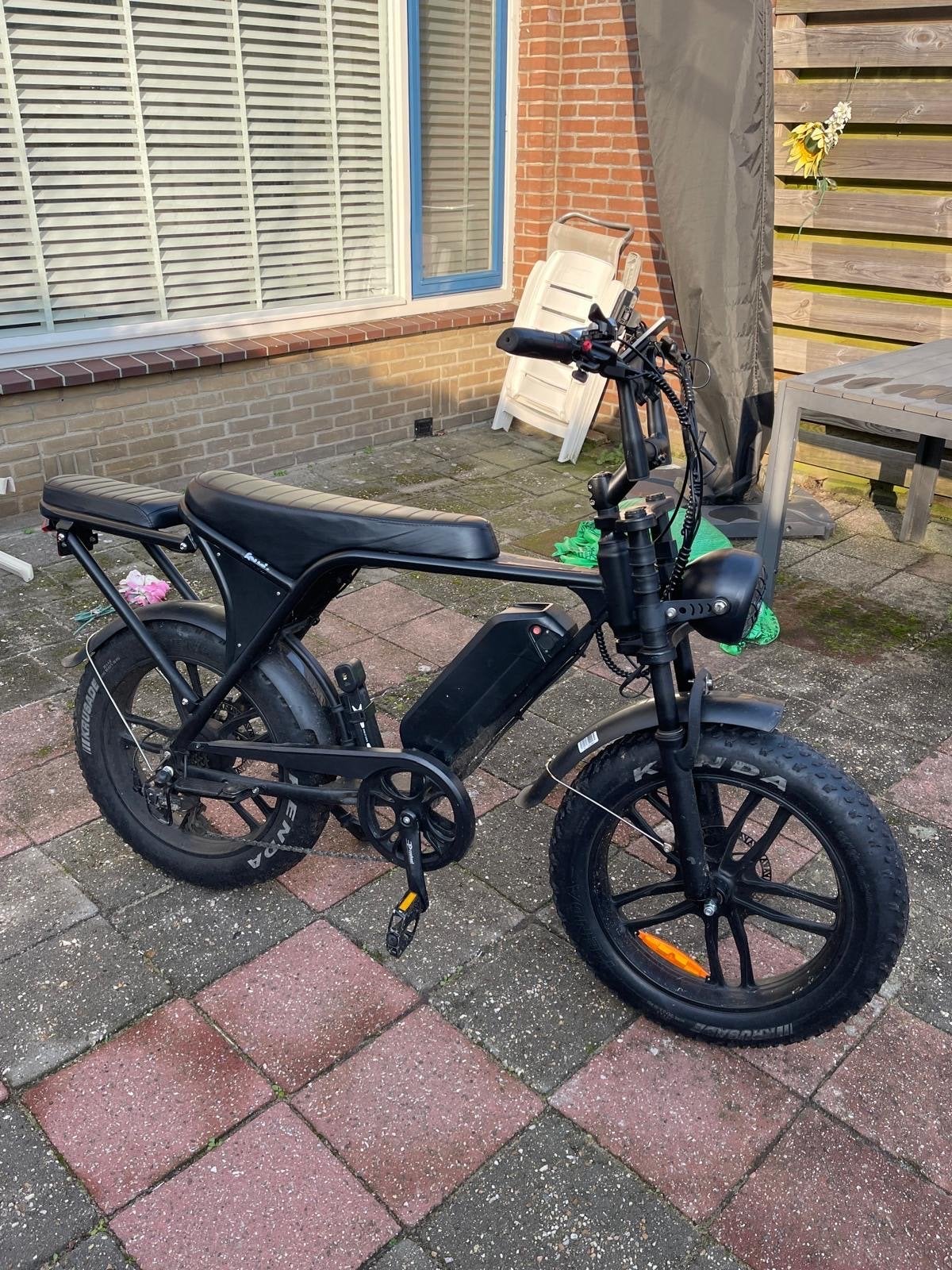 Stoere Fatbike E-bike - Zo goed als nieuw, Overige merken, Ophalen of Verzenden, Zo goed als nieuw, Minder dan 47 cm
