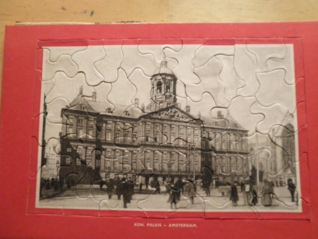 Oude Puzzel - Kon. Paleis - Amsterdam, Verzamelen, Overige Verzamelen, Ophalen of Verzenden