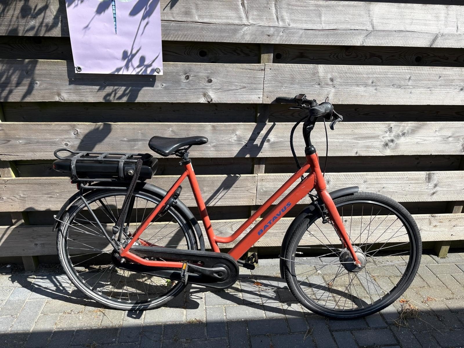 Batavus Fonk e-go, nieuwe accu, Fietsen en Brommers, Ophalen, Gebruikt, Batavus, 50 km per accu of meer