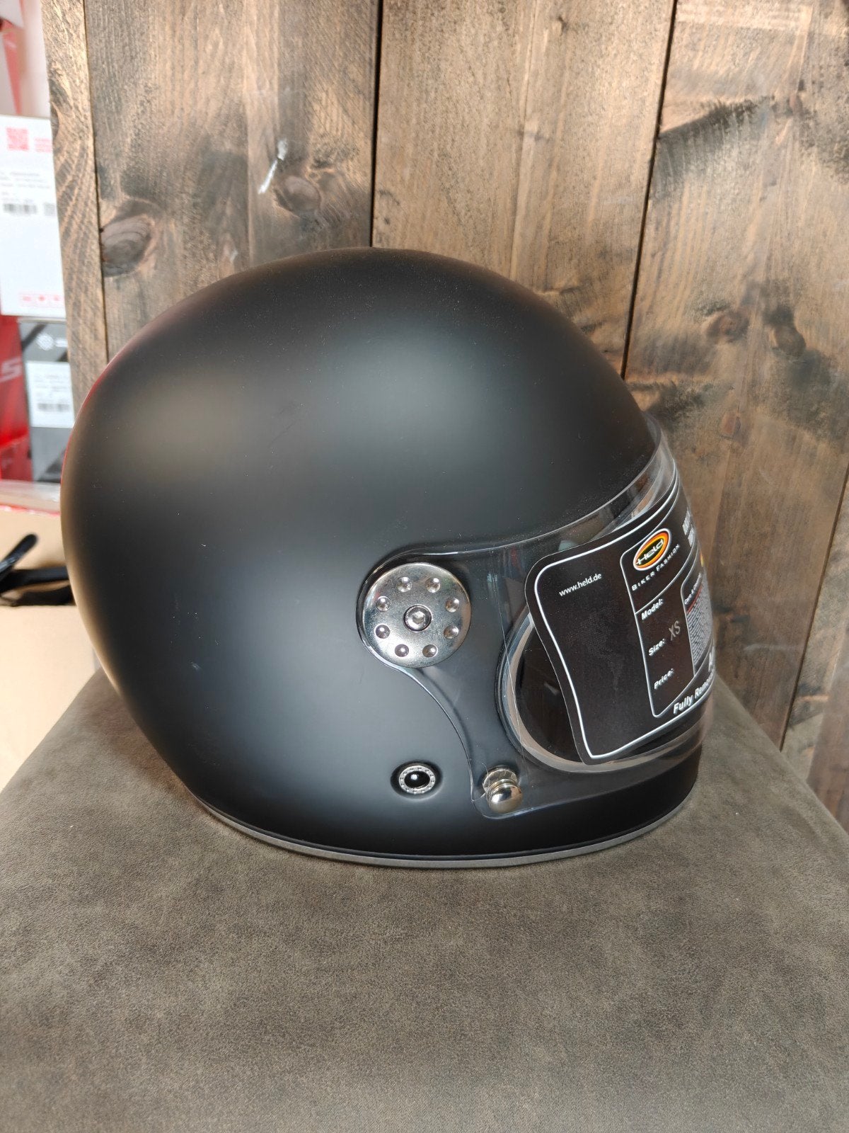 Vintage Helm XS of S, Motoren, Kleding | Motorhelmen, XS, Kinderen, Ophalen of Verzenden, Integraalhelm