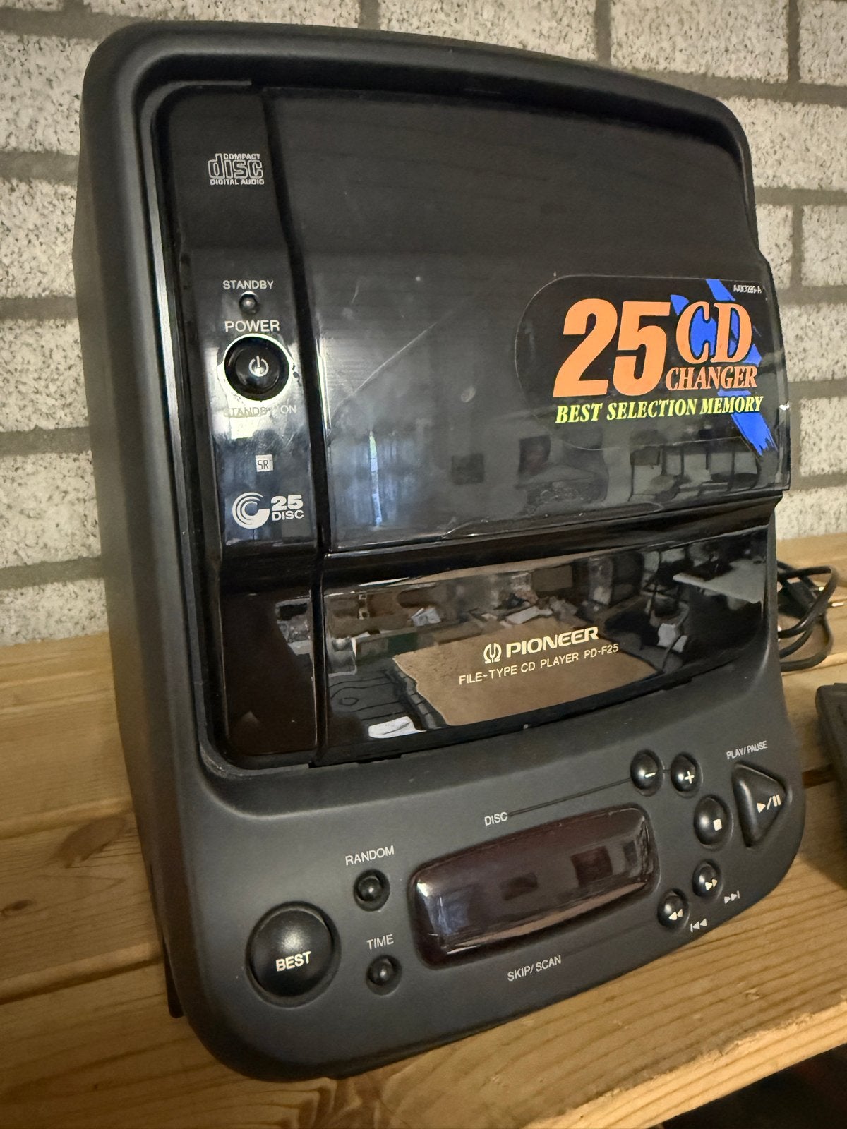 Pioneer PD-F25 25-disc CD-wisselaar met afstandsbediening, Audio, Tv en Foto, Cd-spelers, Pioneer, Ophalen of Verzenden, Pioneer