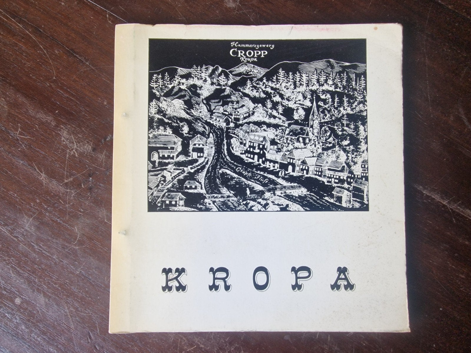 Kropa: Sloveense ijzerbewerking catalogus/folder, Ophalen of Verzenden, Gelezen, Onbekend, Catalogus
