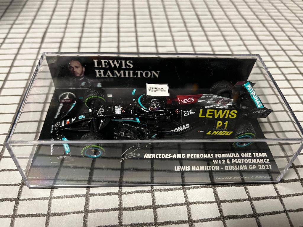 F1 minichamps long box 1/43 Mercedes-AMG, Verzenden, Nieuw, Formule 1