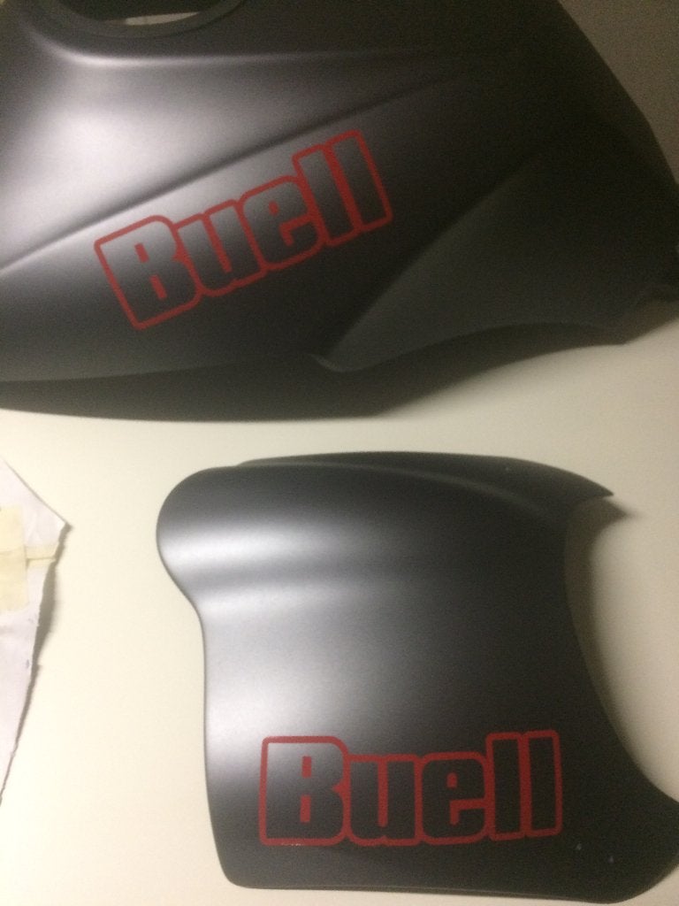Buell tank-decals of ander doeleinde, Motoren, Ophalen