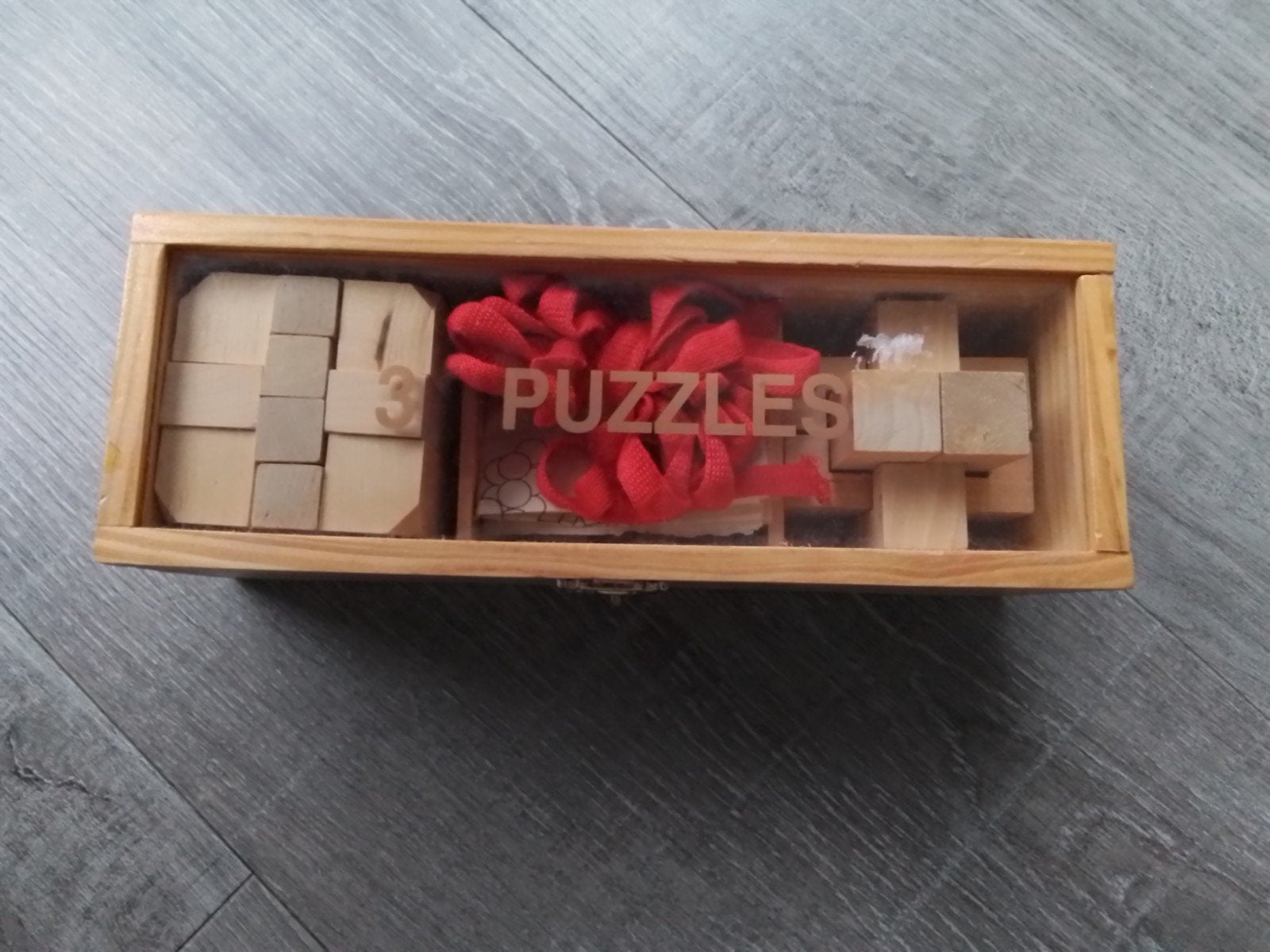 3 denk puzzels alleen het papier is beschadigd, Ophalen of Verzenden, Gebruikt
