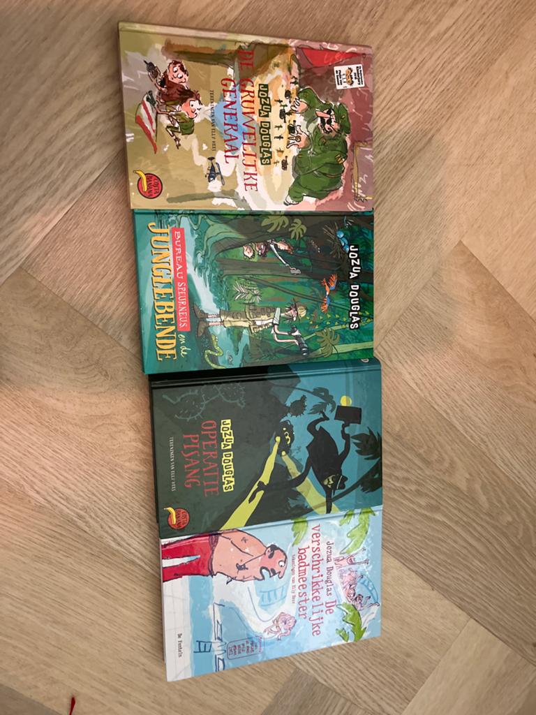 Jozua Douglas Boeken Set - 4 Avontuurlijke Kinderboeken, Ophalen, Gelezen, Fictie