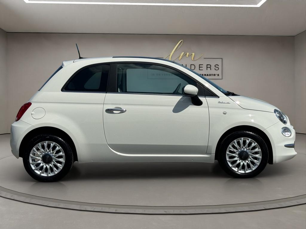 Fiat 500 1.0 Hybrid Dolcevita 2021 WIT | Apple CarPlay | Pan, Auto's, Fiat, Keurmerk '100% Onderhouden', Gebruikt, Euro 6, 840 kg