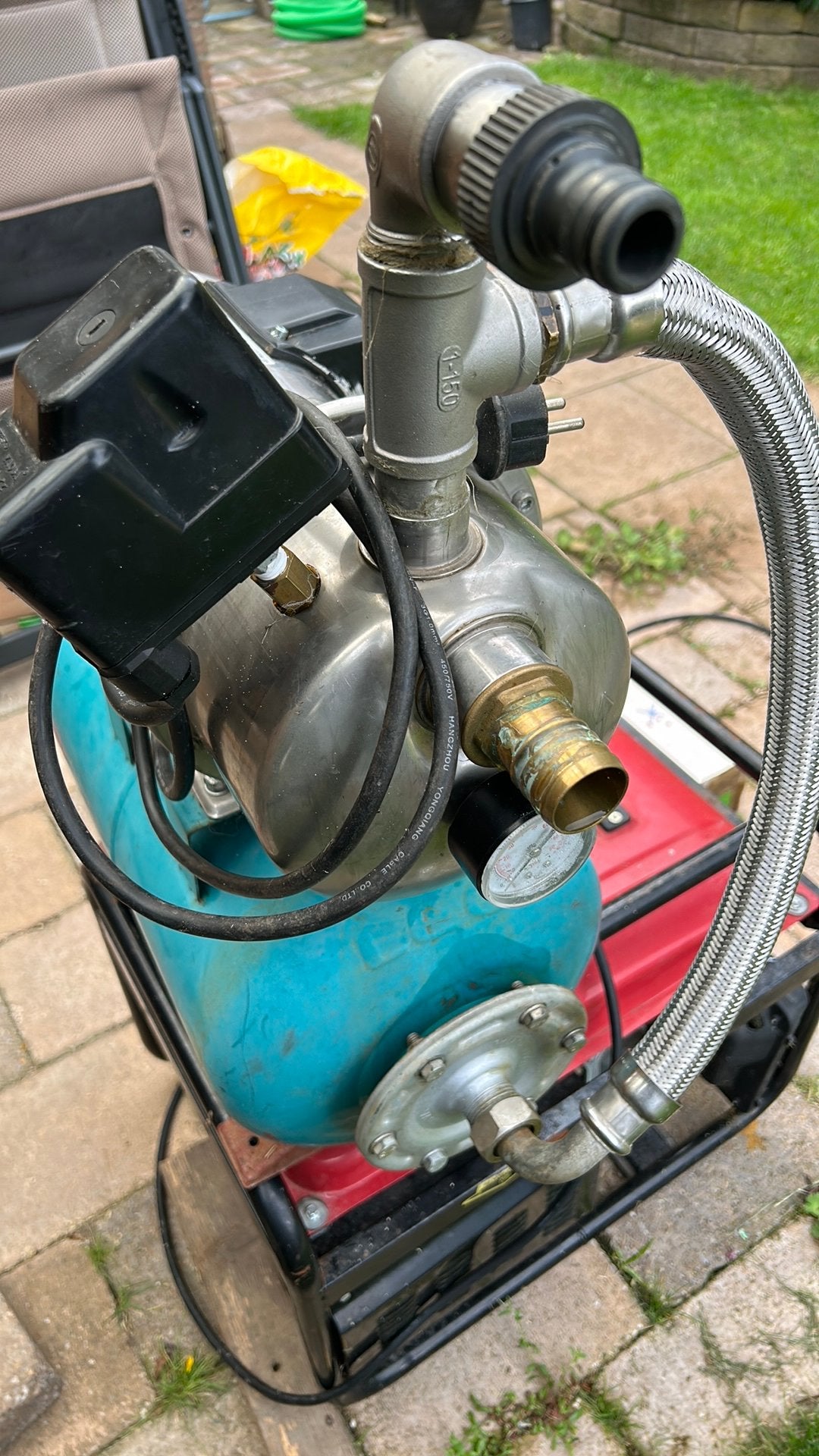 Lowara SGM 10 hydrofoor tuinpomp, Tuin en Terras, Waterpompen, Ophalen of Verzenden, Gebruikt, Elektrisch, Besproeiingspomp