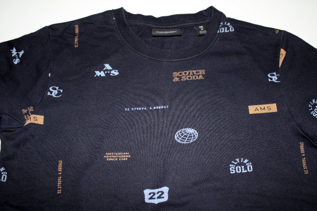 NIEUW Scotch Shrunk navy sweater maat 16 - 176 Scotch & Soda, Trui of Vest, Ophalen of Verzenden, Jongen, Nieuw