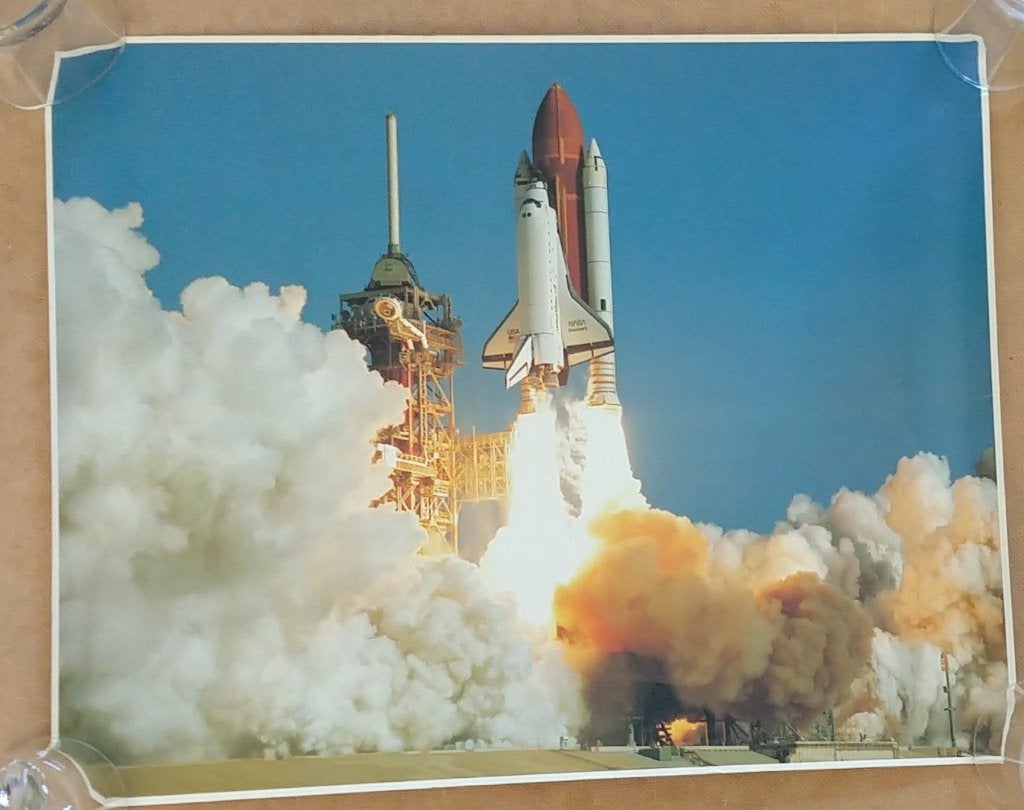 Nasa USA Kennedy space center collection, volgnr 272, Ophalen of Verzenden, Zo goed als nieuw, Kaart, Foto of Prent