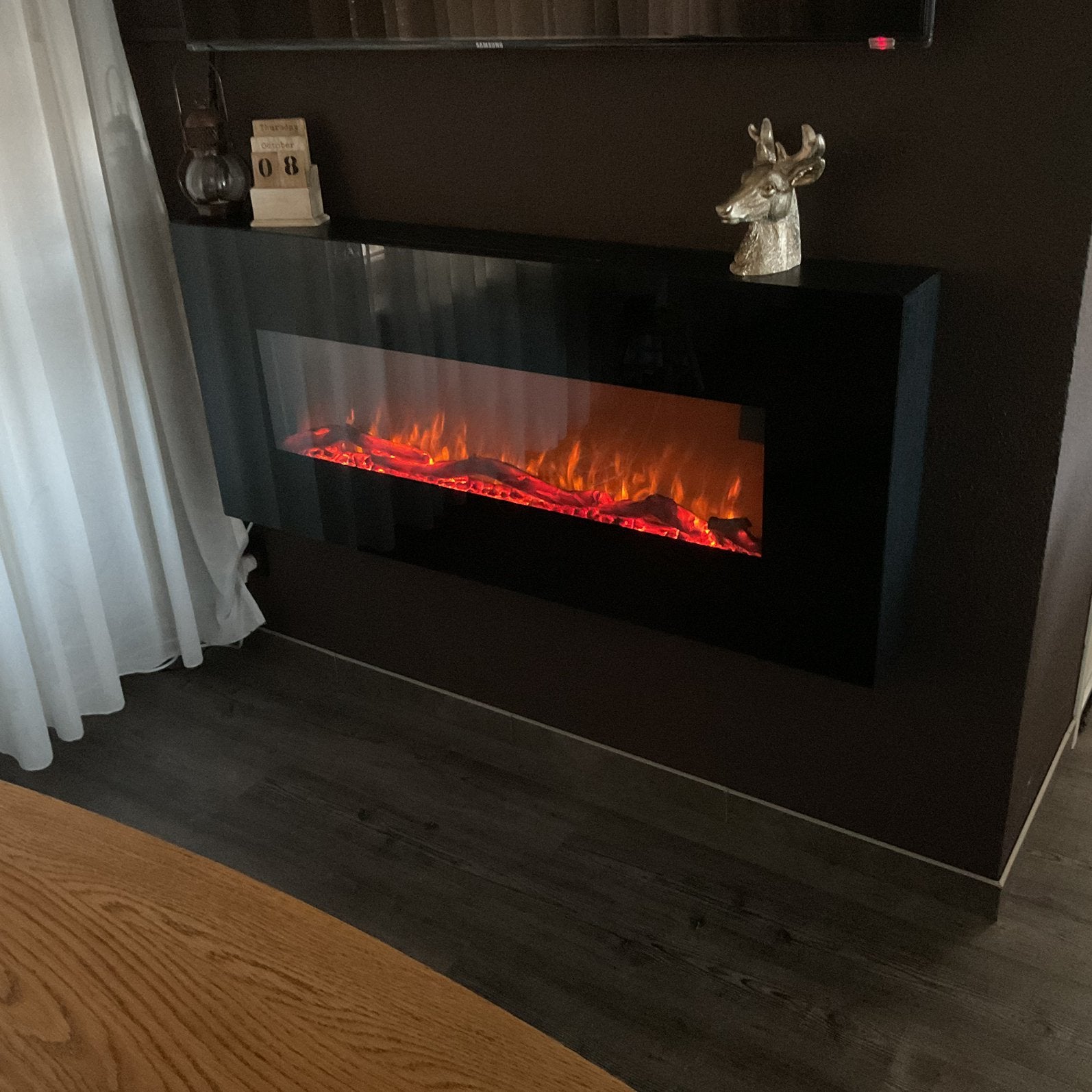 Klarstein sfeerhaard, Huis en Inrichting, Ophalen, Zo goed als nieuw, Vrijstaande haard, Elektrische haard