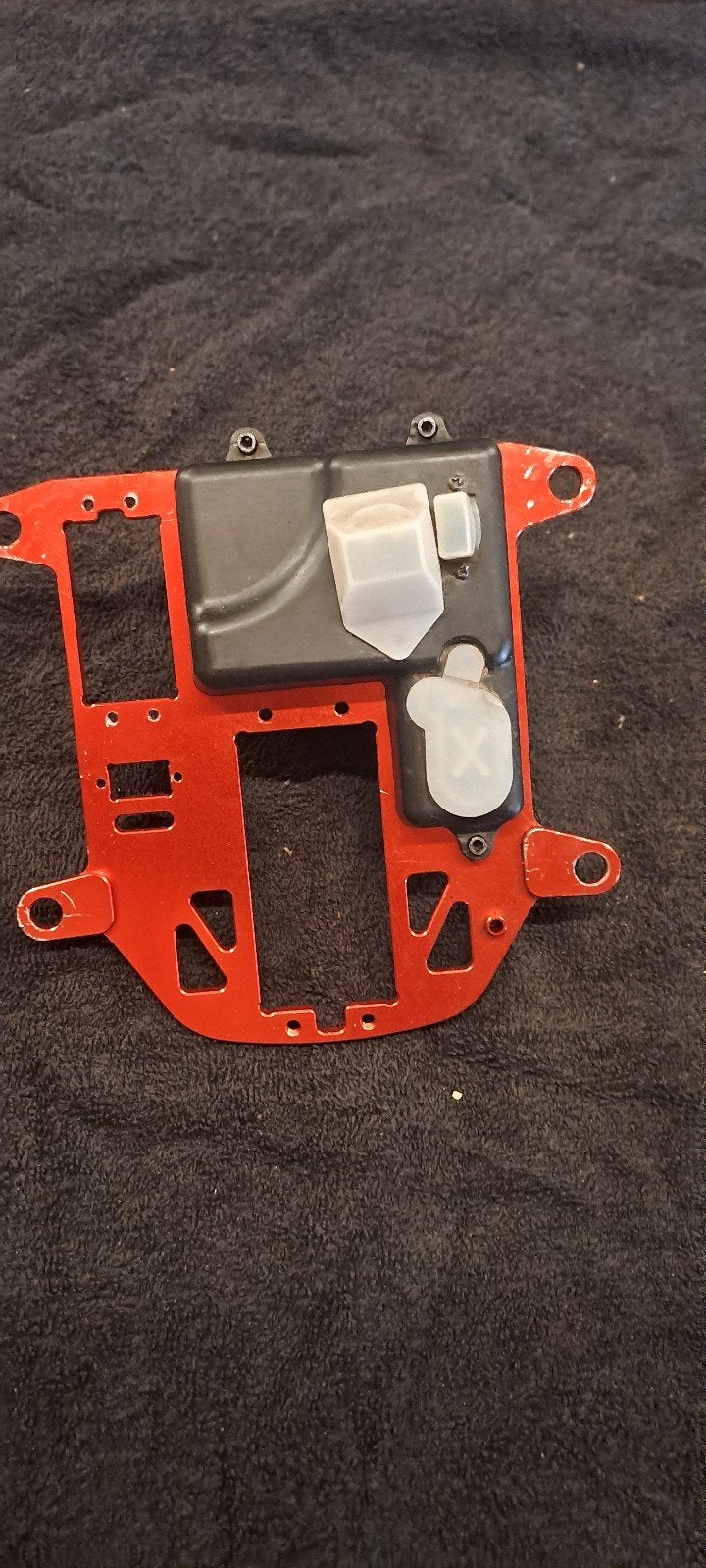 mooie alu servoplaat voor de hpi baja, Ophalen of Verzenden, Zo goed als nieuw, Auto