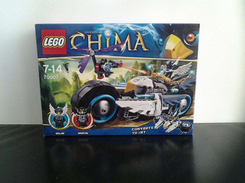 Lego Chima 70007 Eglor’s Tweelingmotor, Overige thema's, Lego, Ophalen of Verzenden, Zo goed als nieuw