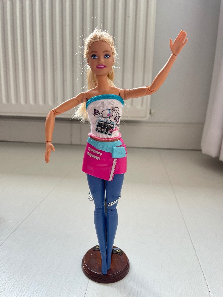 Barbie Mattel 2016, Ophalen of Verzenden, Zo goed als nieuw, Pop