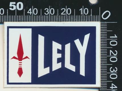 Sticker: Lely, Verzamelen, Stickers, Zo goed als nieuw, Bedrijf of Vereniging, Ophalen of Verzenden