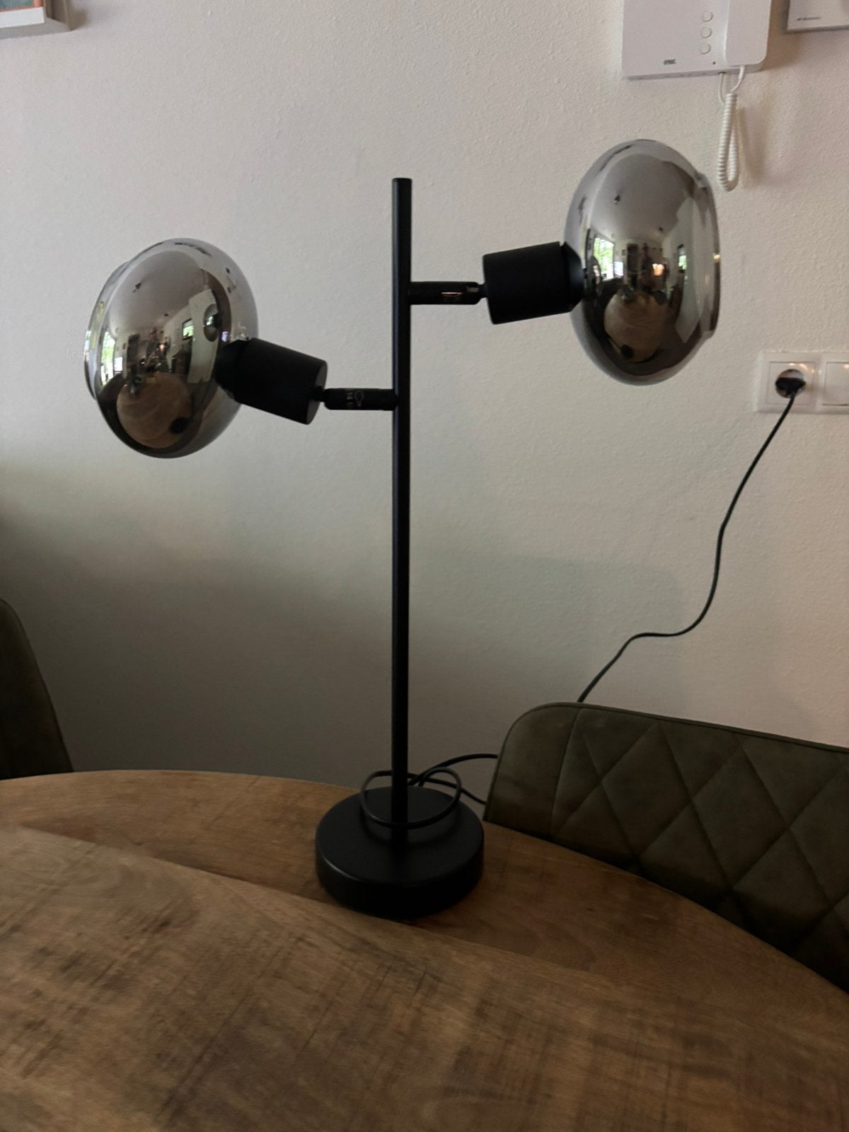 ZGAN staande lamp voor op dressoir of middelhoge kast, Ophalen, Zo goed als nieuw