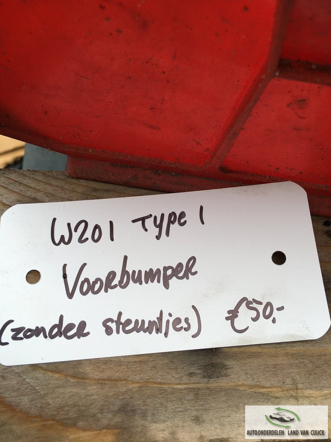 Mercedes W201 Voorbumper 1 type, Ophalen, Gebruikt, -, Voor