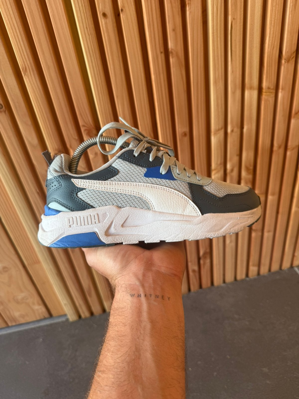 Puma sneakers 39, Ophalen of Verzenden, Zo goed als nieuw, Wit, Sneakers of Gympen
