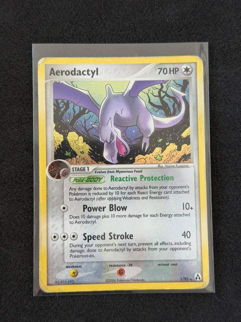 Aerodactyl (LM 1) EX Legend Maker Holo [PL], Ophalen of Verzenden, Zo goed als nieuw