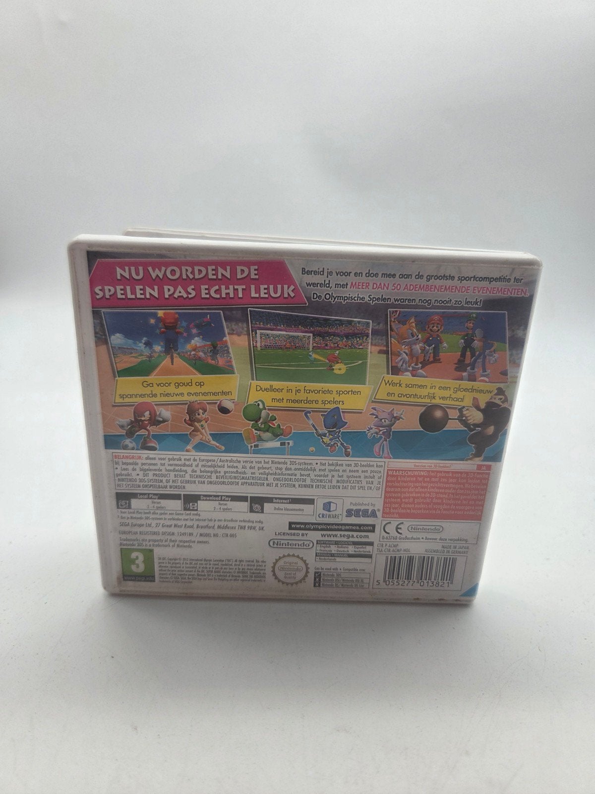 Mario & Sonic op de Olympische Spelen Londen 2012 (3DS), Nintendo, Online, Zo goed als nieuw, Sport