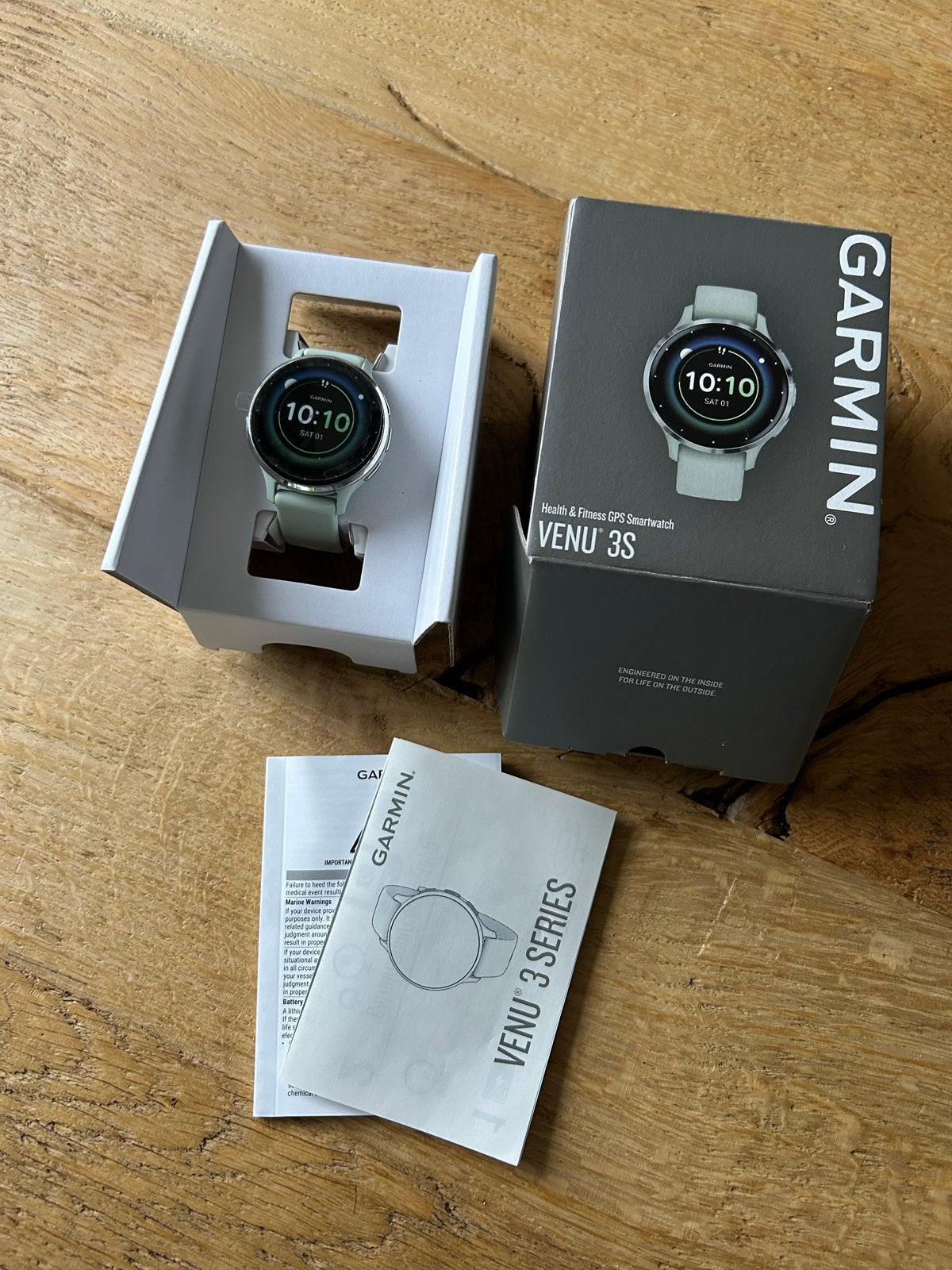 Garmin Venu 3S Health & Fitness GPS Smartwatch, Sieraden, Tassen en Uiterlijk, Smartwatches, IOS, Ophalen of Verzenden, Zo goed als nieuw