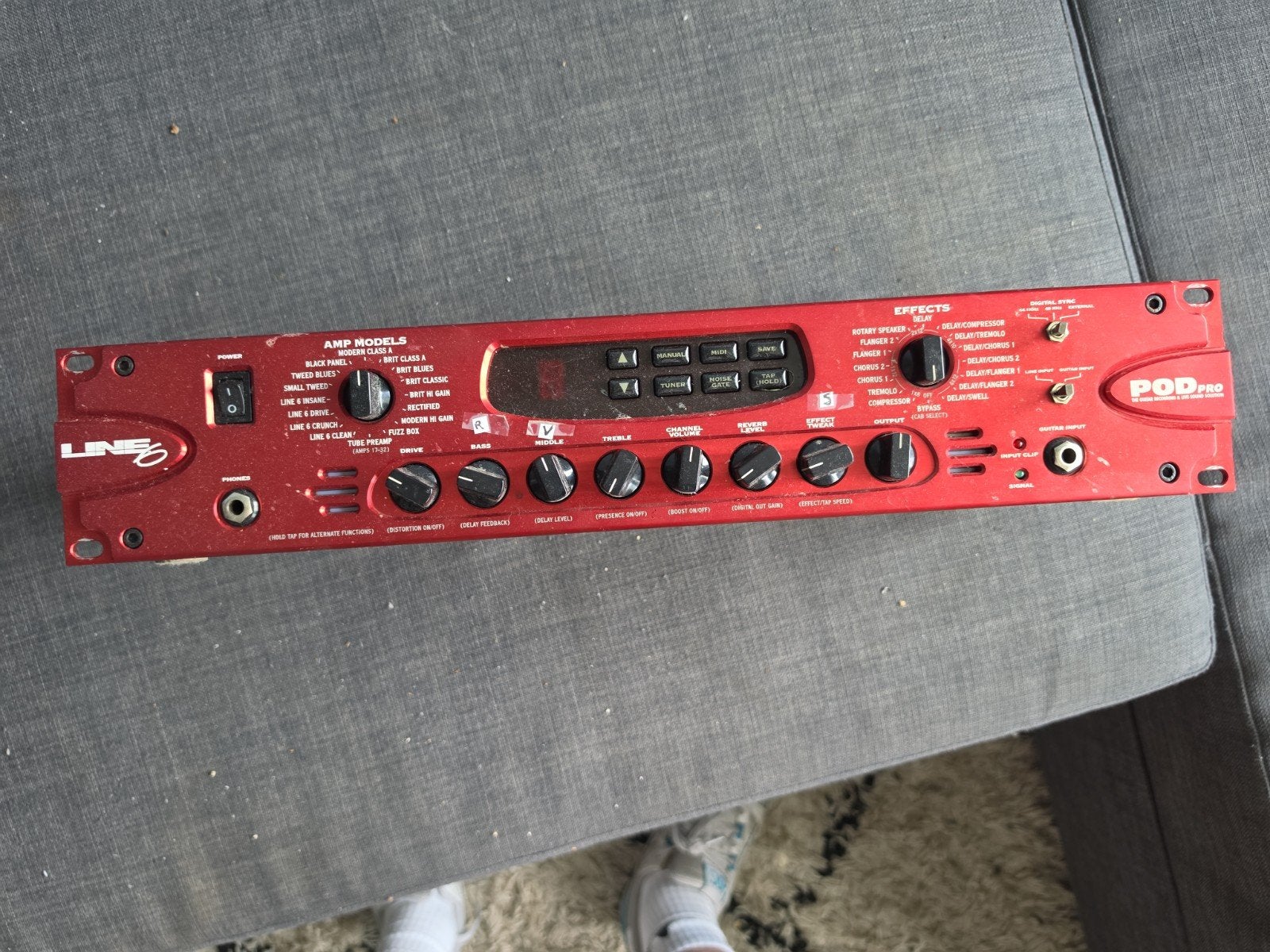 Line 6 POD Pro gitaar multi-effect processor, Muziek en Instrumenten, Effecten, Ophalen of Verzenden, Gebruikt, Multi-effect