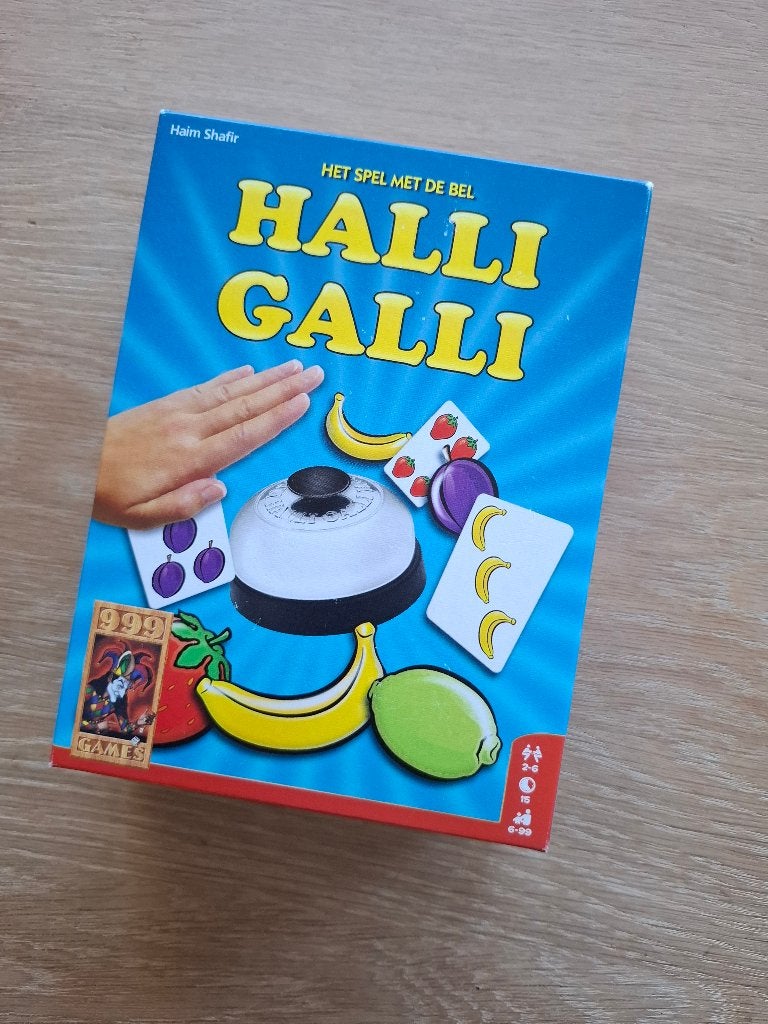 Halli galli spel, Ophalen, Zo goed als nieuw
