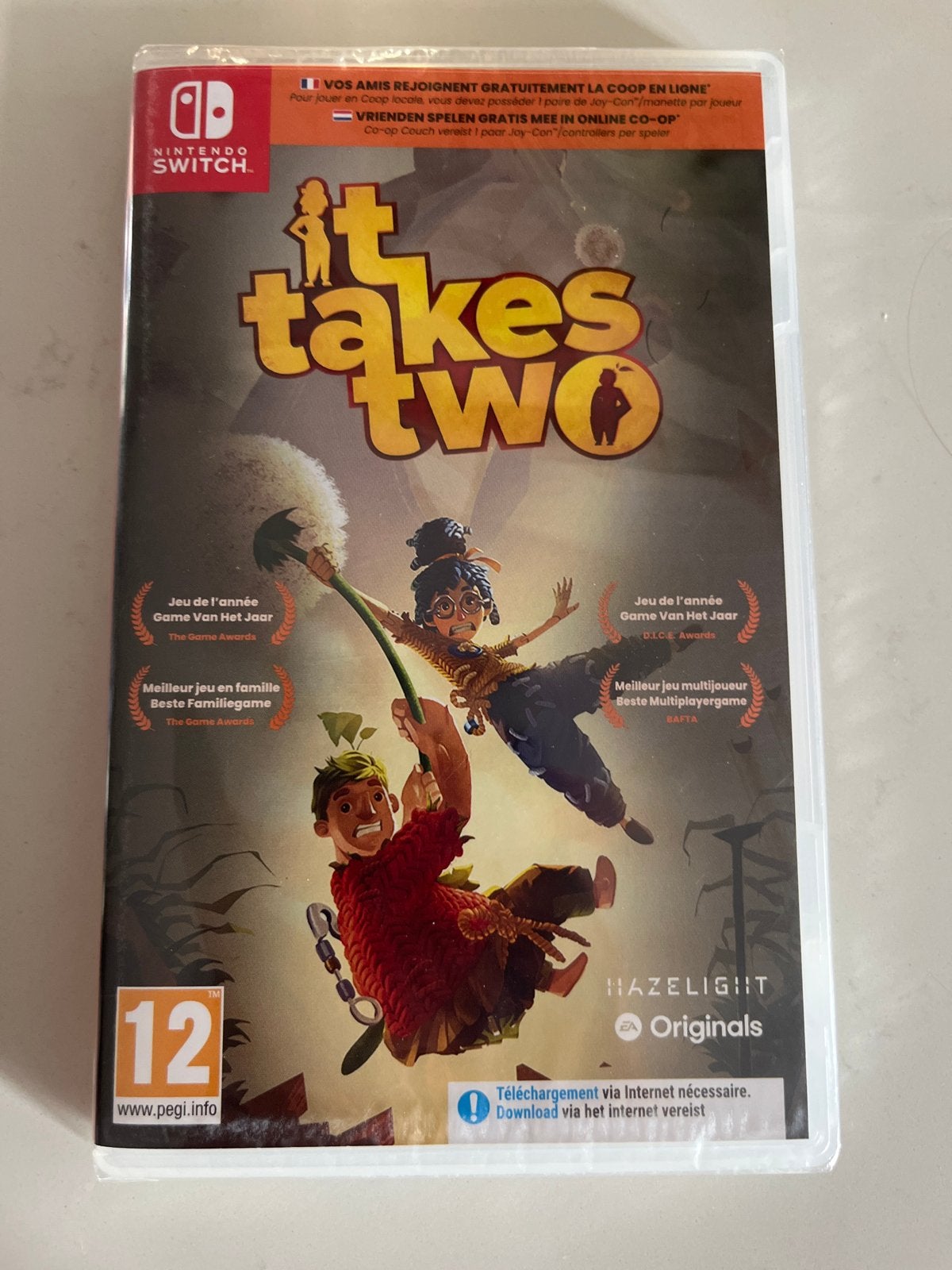 It Takes Two - Nintendo Switch (Ongeopend), Eén computer, Vanaf 12 jaar, Ophalen, Avontuur en Actie