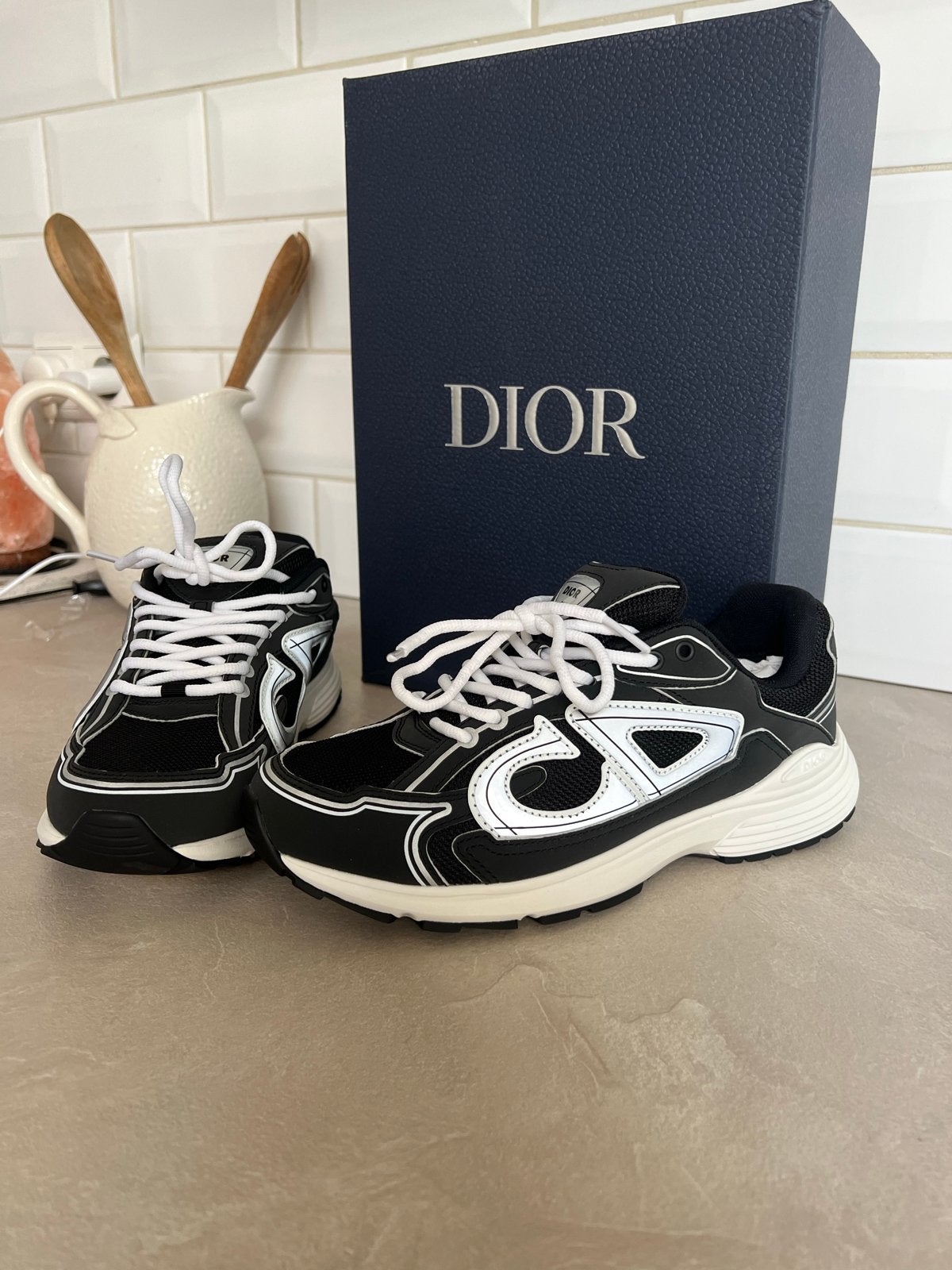 Dior B30 Sneakers Zwart/Wit, Kleding | Dames, Schoenen, Ophalen of Verzenden, Nieuw, Zwart, Sneakers of Gympen