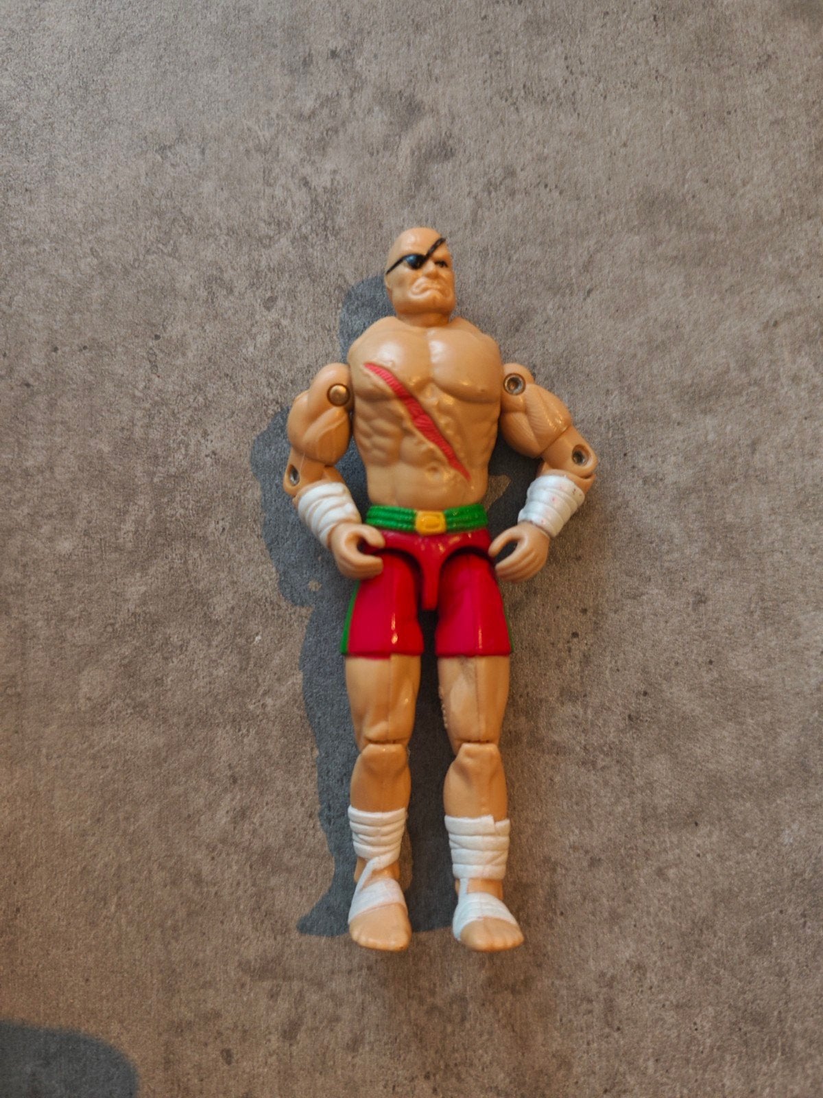 street fighter Sagat, Ophalen of Verzenden, Gebruikt